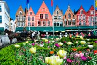 Bruges Piazza del Mervato bruges