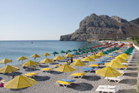 Kolymbia Beach, spiaggia beach