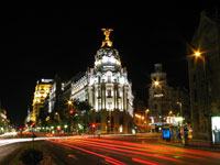 Madrid Calle de Alcala Madrid