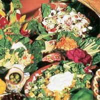 Battipaglia,Campania - Villaggio Paestum, ristorazione ... il buffet d'insalate