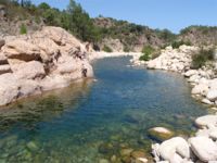 Solenzara il fiume da cui prende il nome la cittadina
