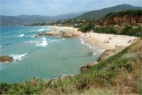 Spiagge nei pressi di Tiuccia