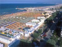 Rimini,spiaggia tra Rimini e Riccione