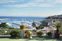 terrazza con vista sul golfo