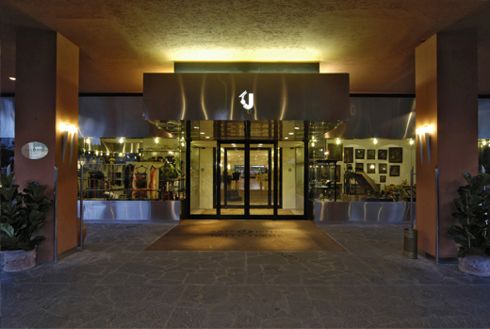 Grand Hotel delle Terme Re Ferdinando, ingresso