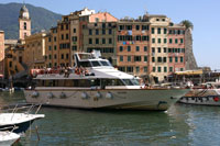 Partenza da Camogli camogli
