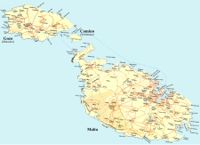 Malta Mappa Arcipelago