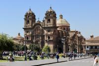Cusco Cattedrale piazza