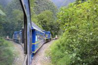 Perù - Ollantaytambo treno per Machu Picchu treno