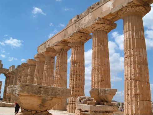 Selinunte: Parco archeologico di Selinunte,Castelvetrano(Trapani),Sicilia