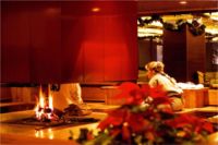 Hotel Regina e Fassa,caminetto