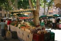 Aix en Provence, Mercato all'aperto mercatino