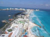 Cancun panoramica aerea