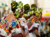 Danzatrici di Jarana nello Yucatan
