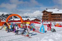 Belle Plagne, mini sciatori bambini