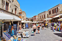 rodi la città vecchia oldtown