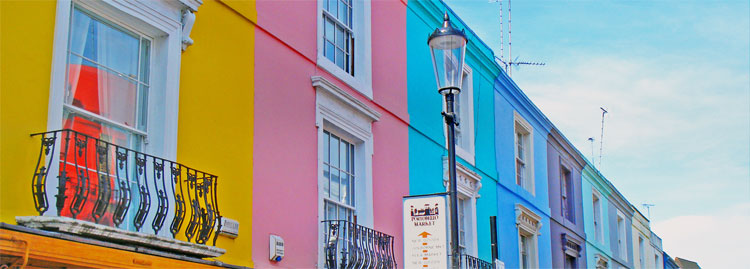 Londra i colori di Portobello Road