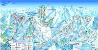 Ski-area Via Lattea,mappa impianti - piste