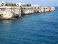 Torre dell'Orso vista dal mare