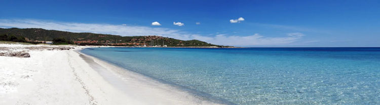 Agrustos - Budoni, spiaggia di sabbia bianca