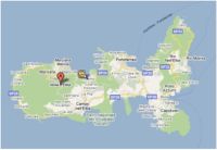 Map of Elba Island,Mappa dell'Isola d'Elba