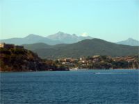 Isola d'Elba, Portoferraio vista dal mare