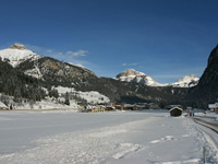 campitello di fassa in Inverno