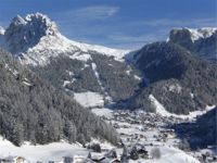 Selva di Val Gardena in Inverno