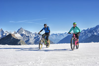 Nicolò Venturin , Mountain Bike sulla neve bike