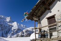 skiing